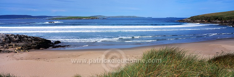West Sand Wick beach, Yell, Shetland - Plage de West Sand Wick,Yell, Shetland  14158