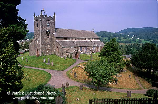 St Michael's church, Hawkshead, Lake District - Eglise St Michel, région des Lacs, Angleterre  14236