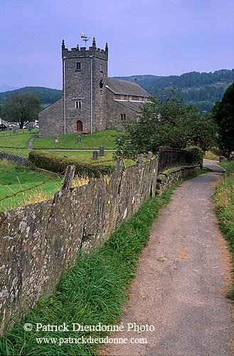 St Michael's church, Hawkshead, Lake District - Eglise St Michel, région des Lacs, Angleterre  14239