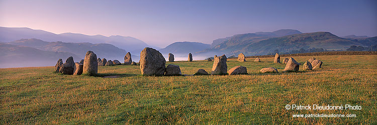 Castlerigg stone circle, near Keswick, England - Cercle de pierres, Angleterre - 17291