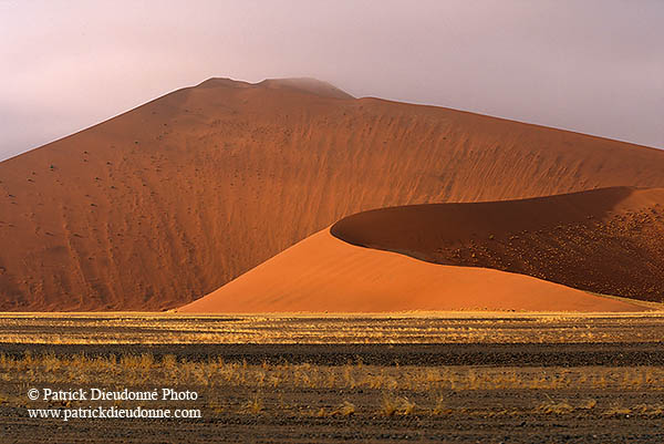 Red sand dunes, Sossusvlei, Namibia - Dunes, desert du Namib 14276