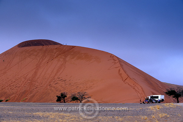 Red sand dunes, Sossusvlei, Namibia - Dunes, desert du Namib 14285