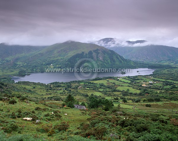 Glanmore lake & Healy Pass, Ireland - Healy Pass, Irlande  15397