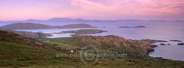 Derrynane Bay at sunset, Kerry, Ireland - Baie de Derrynane, Irlande  15410