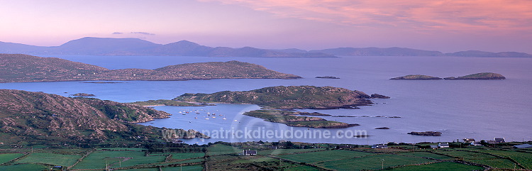 Derrynane Bay at sunset, Kerry, Ireland - Baie de Derrynane, Kerry, Irlande  15411