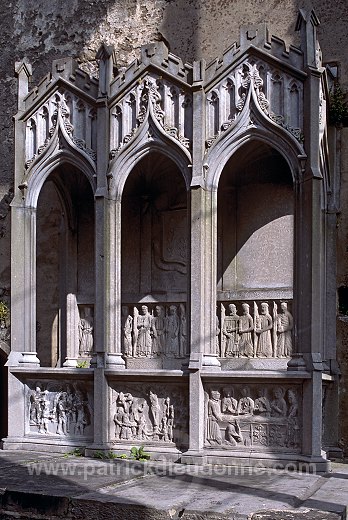 Ennis Friary, MacMahon's tomb, Ireland - Abbaye d'Ennis, Irlande 15260