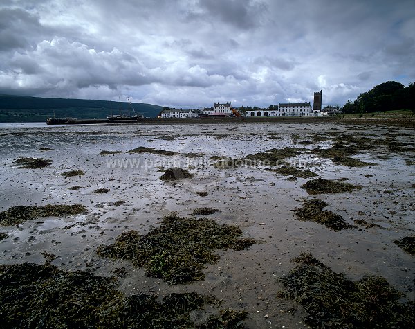 Low tide, Inveraray, Argyll, Scotland - Marée basse à Inveraray, Ecosse  15796