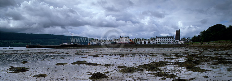 Low tide, Inveraray, Argyll, Scotland - Marée basse à Inveraray, Argyll, Ecosse  15797