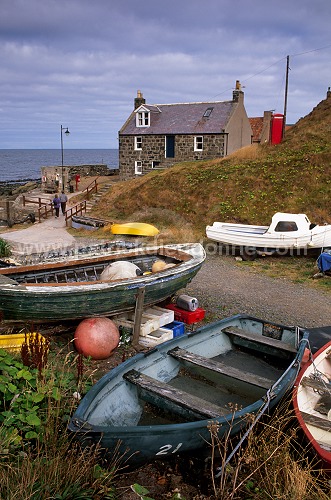 Crovie, Aberdeenshire, Scotland - Crovie, Ecosse -   16068