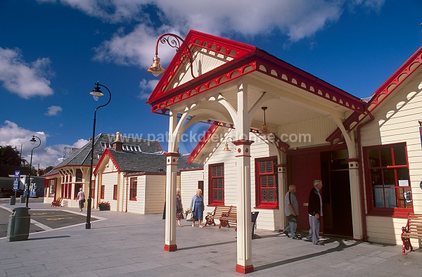 Royal train station, Ballater, Scotland - Ecosse - 16195