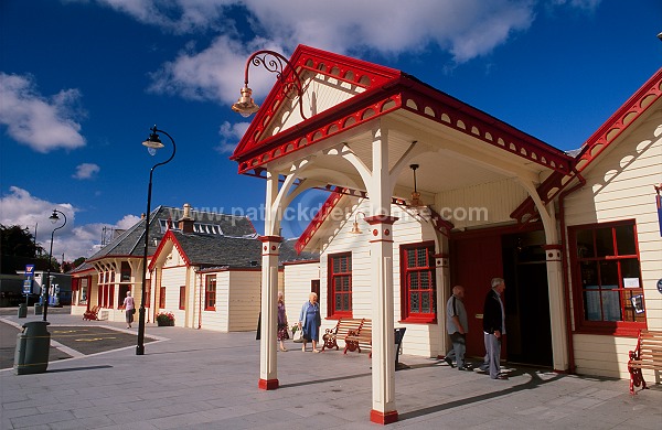 Royal train station, Ballater, Scotland - Ecosse - 16201