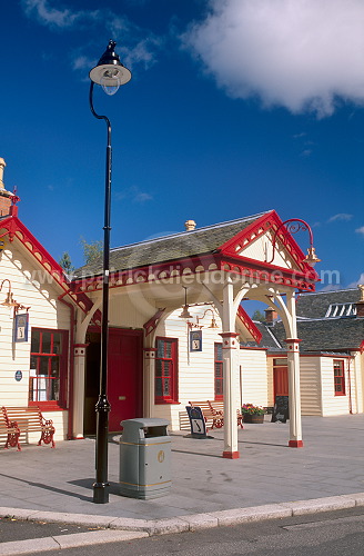 Royal train station, Ballater, Scotland - Ecosse - 16202