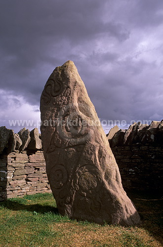 Aberlemno pictish stone, Angus, Scotland - Ecosse - 18924