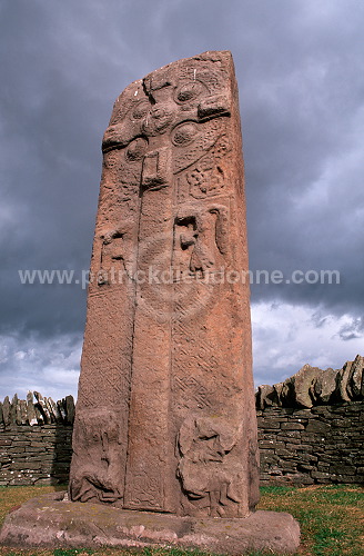 Aberlemno pictish cross, Angus, Scotland - Ecosse - 18925