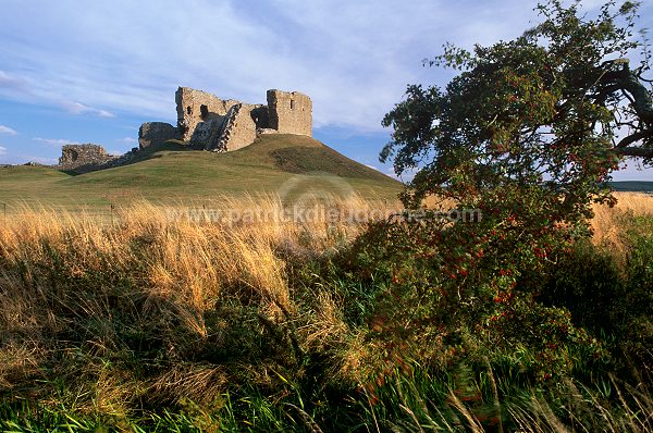 Dufffus Castle, near Elgin, Moray, Scotland - Ecosse - 19039