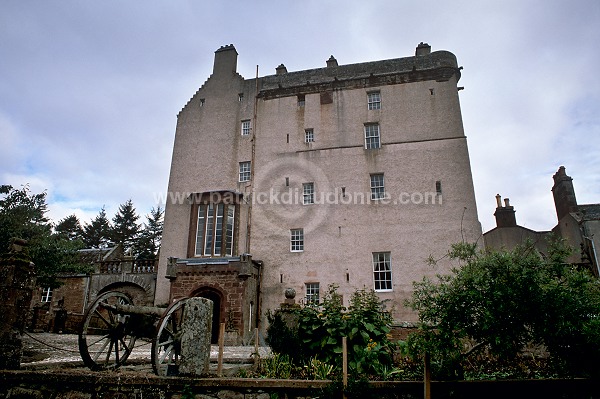 Delgatie Castle, Aberdeenshire, Scotland - Ecosse - 19073