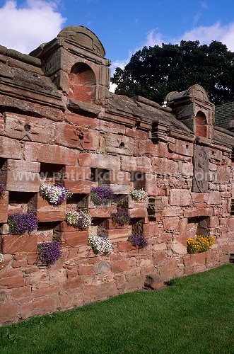 Edzell Castle and Renaissance garden, Angus, Scotland - Ecosse -