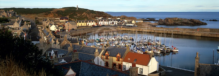 Findochty harbour, Morayshire, Scotland -  Port de Findochty, Ecosse  15808