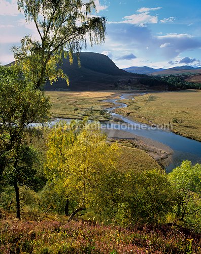 Dee valley, Aberdeenshire, Scotland - Rivière Dee, Aberdeenshire, Ecosse  15838