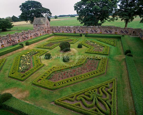 Edzell Castle and Renaissance garden, Angus, Scotland - 19261