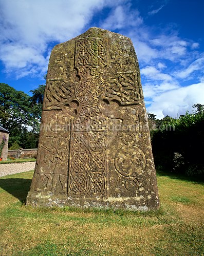 Christian pictish cross, Glamis, Angus - Ecosse - 18961