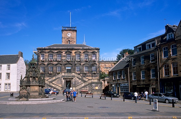 Linlithgow Town Hall, West Lothian, Scotland - Ecosse - 19091