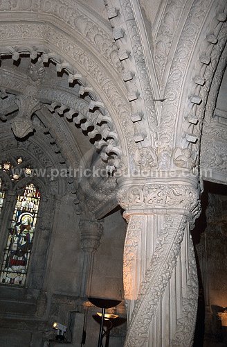 Rosslyn Chapel, Roslin, Midlothian, Scotland - Ecosse -   19213