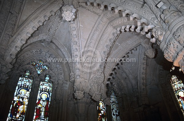 Rosslyn Chapel, Roslin, Midlothian, Scotland - Ecosse -  19214