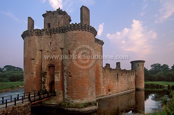 Caerlaverock Castle, near Dumfries, Galloway, Scotland - 19062