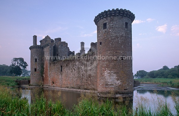 Caerlaverock Castle, near Dumfries, Galloway, Scotland - 19063