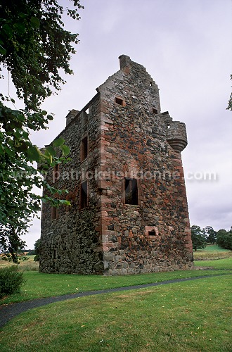 Greenknowe tower, Berwickshire, Scotland - Ecosse - 19120