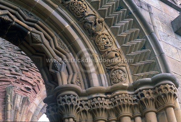 Jedburgh Abbey, Borders, Scotland - Jedburgh, Ecosse - 19165