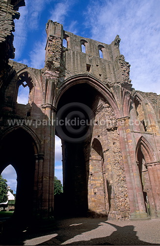 Melrose Abbey, Borders, Scotland - Melrose, Ecosse - 19169