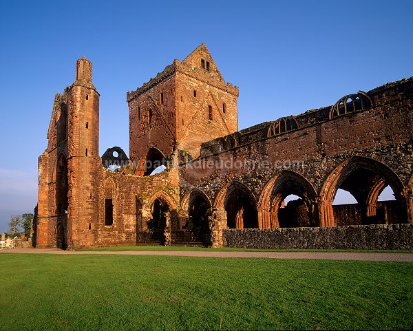 Sweetheart Abbey, Dumfries, Scotland - Dumfries, Ecosse - 19283