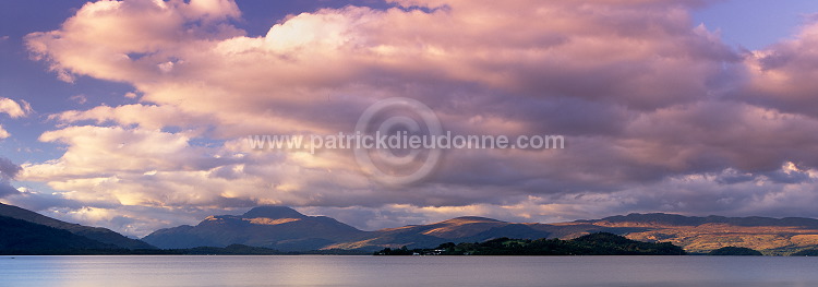 Hills and clouds, Highlands, Scotland - Montagnes et nuages, Highlands, Ecosse  15717