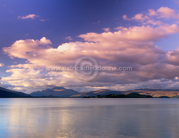 Hills and clouds, Highlands, Scotland - Montagnes et nuages dans les Highlands  15718