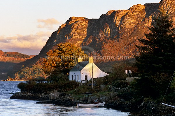 Plockton, cottage, Highlands, Scotland - Ecosse - 16110