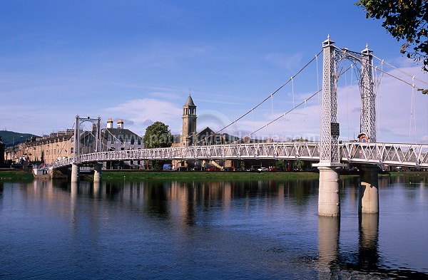 Inverness, Pedestrian bridge, Scotland -  Ecosse - 16119