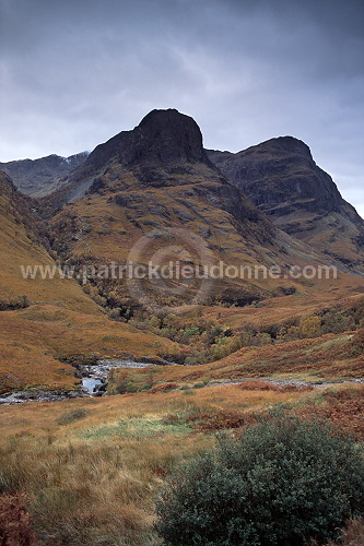Pass of Glencoe, Highlands, Scotland - Glencoe, Ecosse - 16224