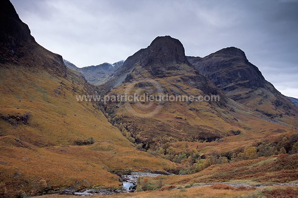 Pass of Glencoe, Highlands, Scotland - Glencoe, Ecosse - 16225
