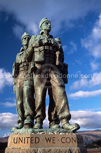 Commando Memorial, Highlands, Scotland - Ecosse - 16240