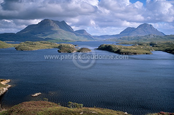 Inverpolly Nature reserve, loch Sionascaig, Scotland -  18862