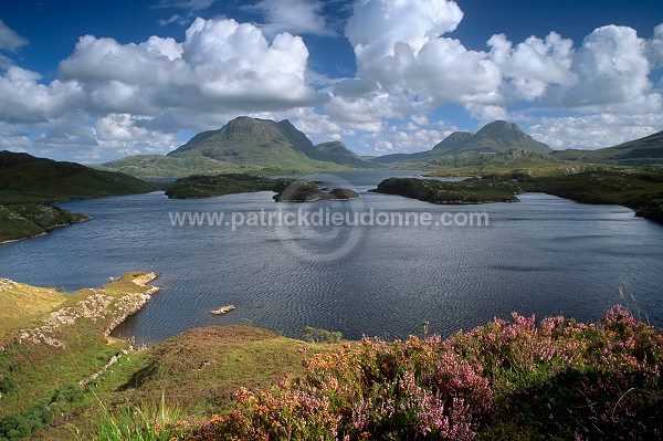 Inverpolly Nature reserve, loch Sionascaig, Scotland -  18863