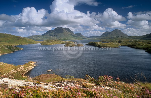 Inverpolly Nature reserve, loch Sionascaig, Scotland -  18864