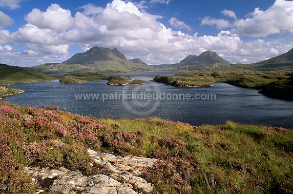 Inverpolly Nature reserve, loch Sionascaig, Scotland -  18866