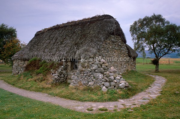 Culloden: Old Leanach Cottage, Scotland - Ecosse - 18888