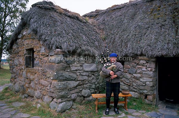 Culloden: Old Leanach Cottage, Scotland - Ecosse - 18889