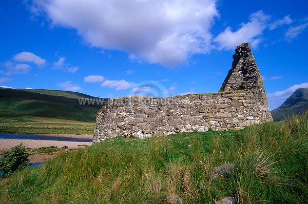 Dun Dornaigil Broch, Sutherland, Scotland - Ecosse - 18938