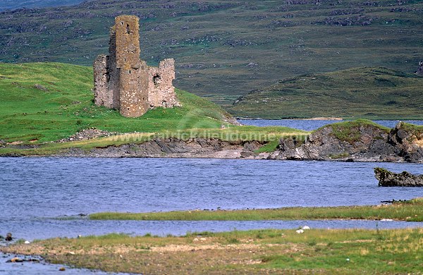 Ardwreck Castle, Sutherland, Scotland - Ecosse - 19136