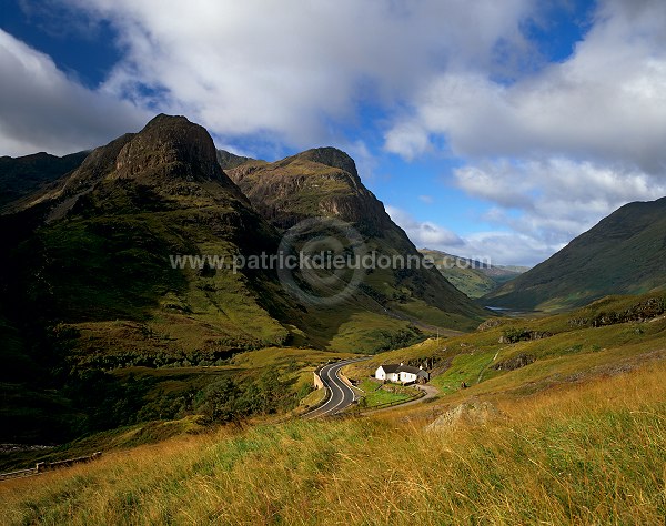 Glencoe Pass, Highlands, Scotland - Passe de Glencoe, Ecosse - 15822